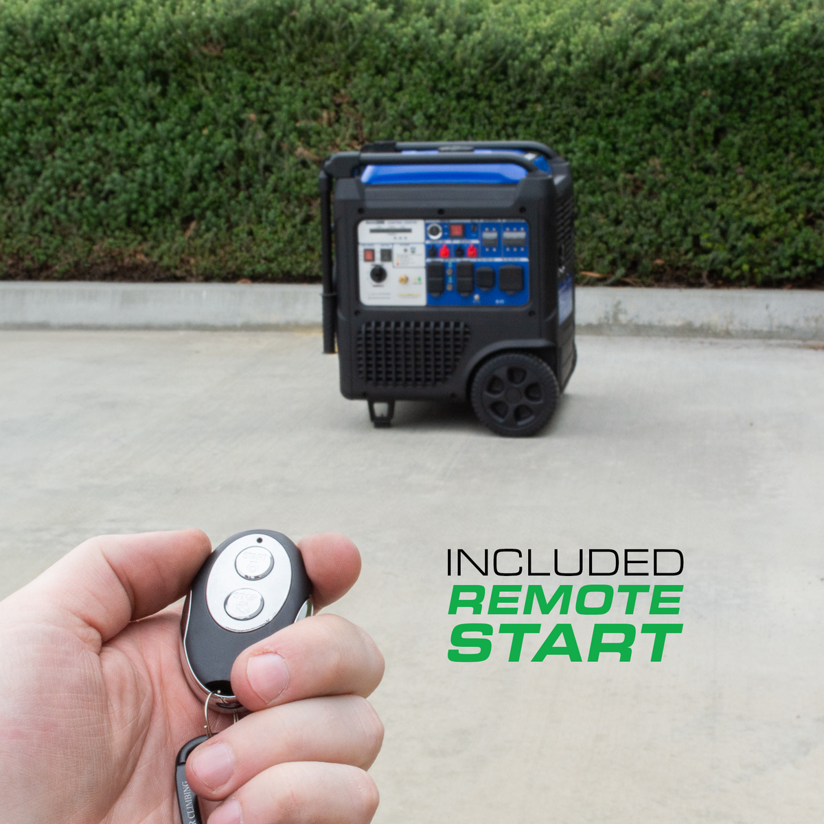 DuroMax XP11000iHT 11,000 Watt Portable Tri Fuel Inverter Generator - Quiet, Low THD