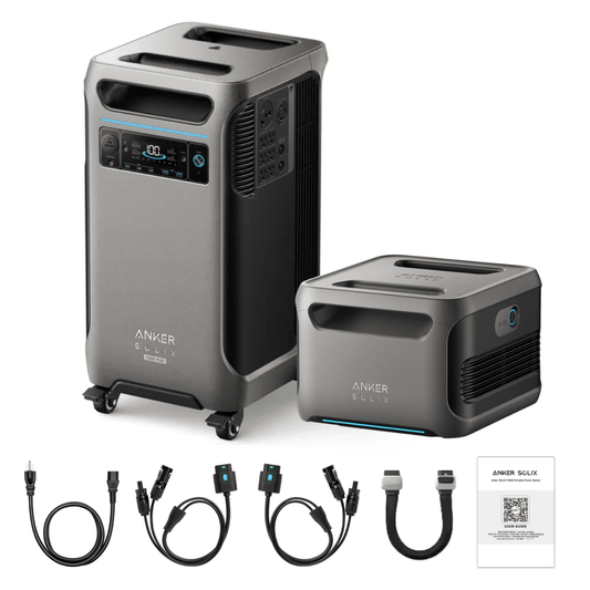 Anker SOLIX F3800 Plus Portable Power Station + Expansion Battery
