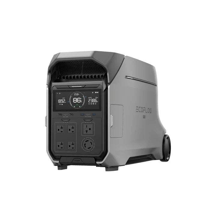 EcoFlow DELTA PRO 3 4096Wh 4000W Solar Generator + Choose Custom Solar Panel Bundle Option