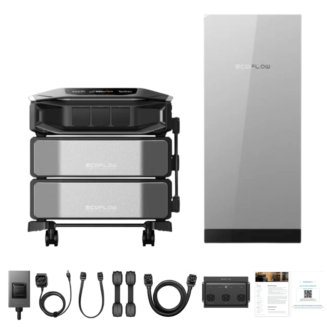 EcoFlow DELTA Pro Ultra X Inverter + Batteries