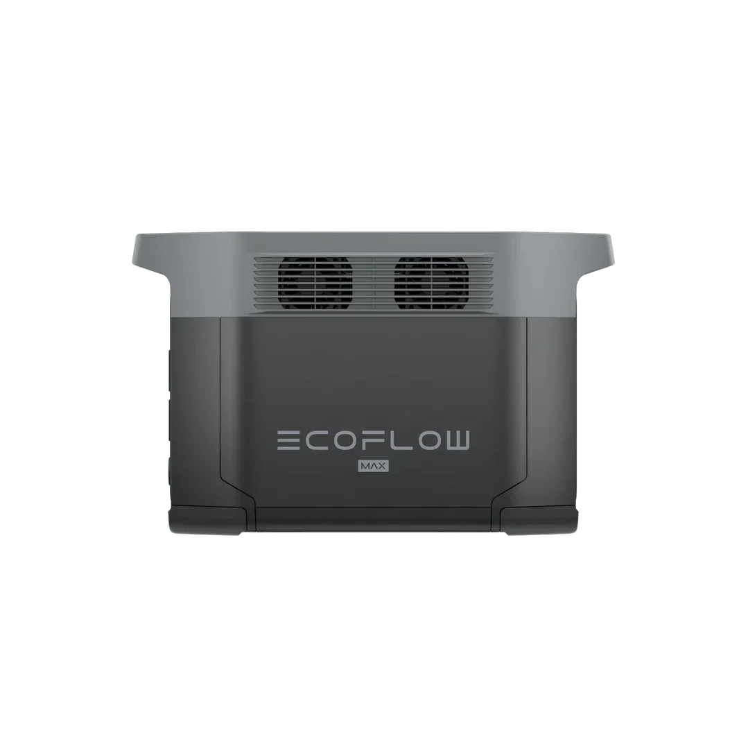 EcoFlow Delta 2 Max With Extra Battery 4096Wh 2400W LiFePO4 Solar Generator + 200W Rigid Monocrystalline Solar Panels Kit