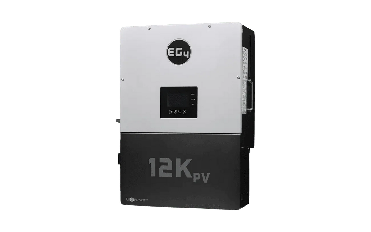 EG4 48V PowerPro LiFePO4 Battery (14.3kWh-85.8kWh) + 12kPV 8000W 48V Split Phase Hybrid Inverter
