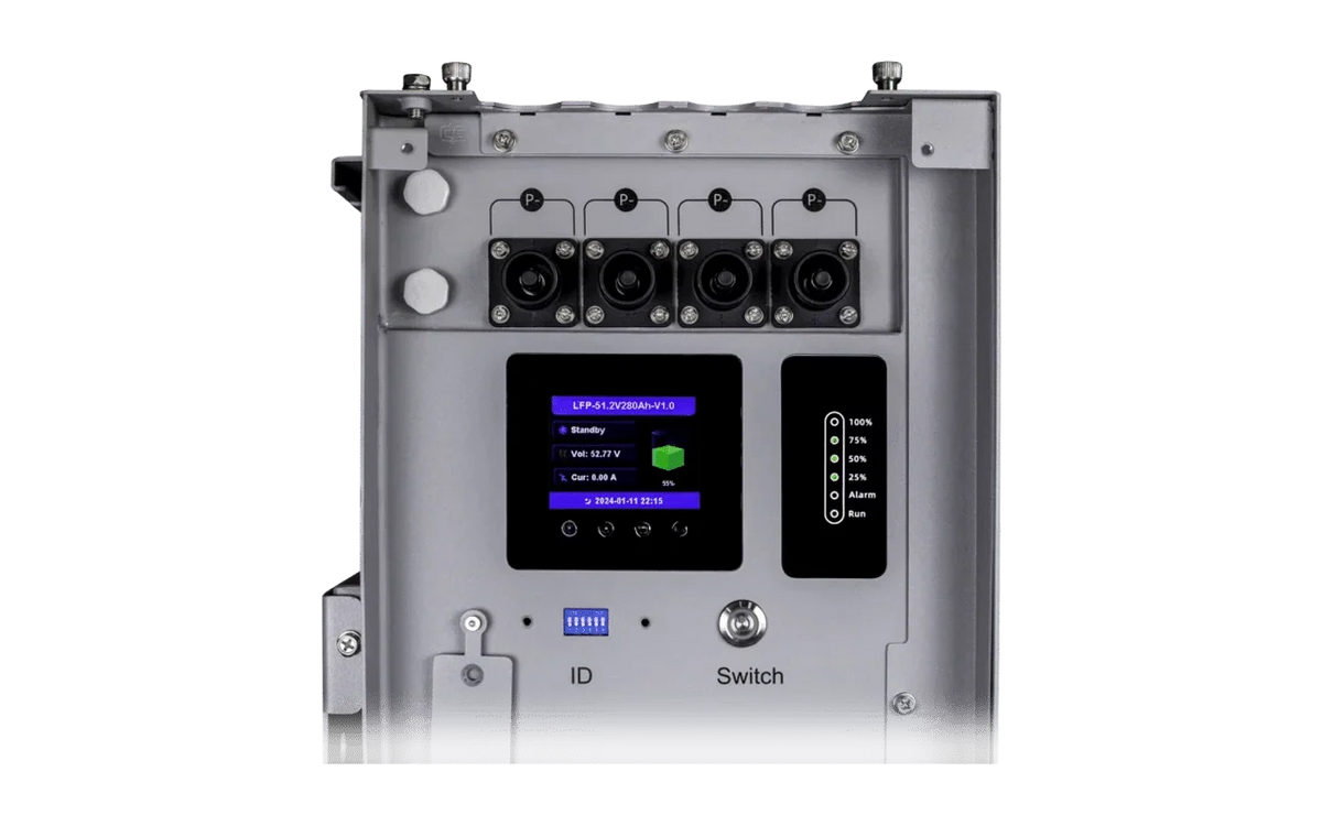 EG4 48V PowerPro LiFePO4 Battery (14.3kWh-85.8kWh) + FlexBoss18 13kW 48V Split Phase AC Hybrid Inverter
