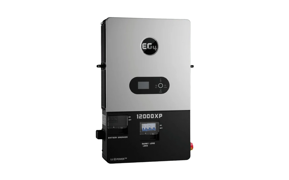 EG4 48V PowerPro LiFePO4 Battery (28.6kWh-43kWh) + 1200XP 12,000W 48V Split Phase Off-Grid Inverter