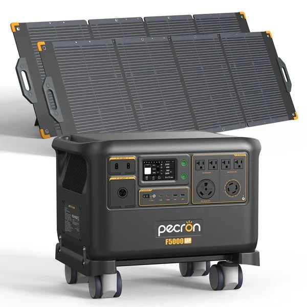 Pecron F5000LFP 7200W 5120Wh 120V/240V Portable Power Station