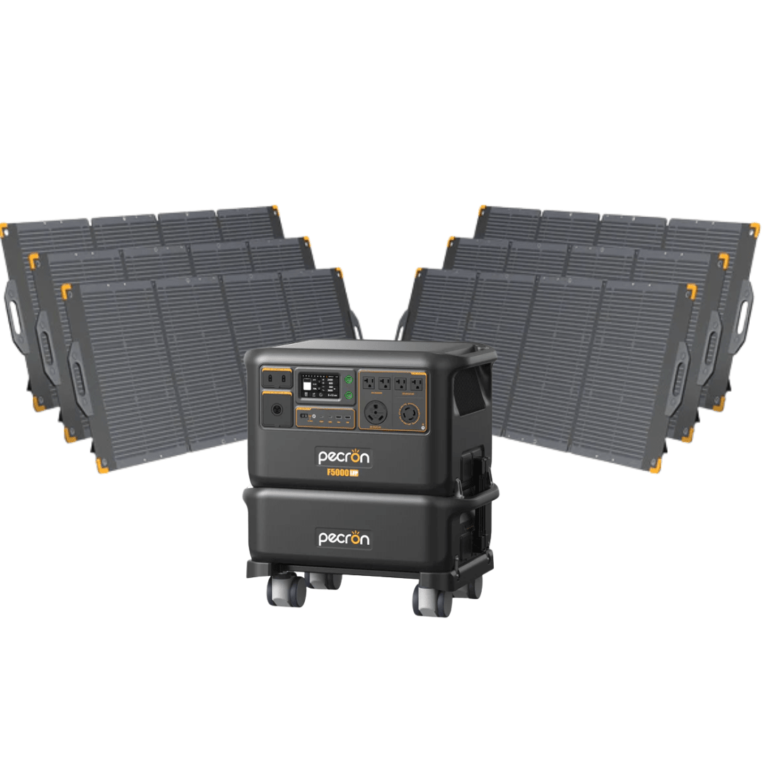 Pecron F5000LFP 7200W 5120Wh 120V/240V Portable Power Station