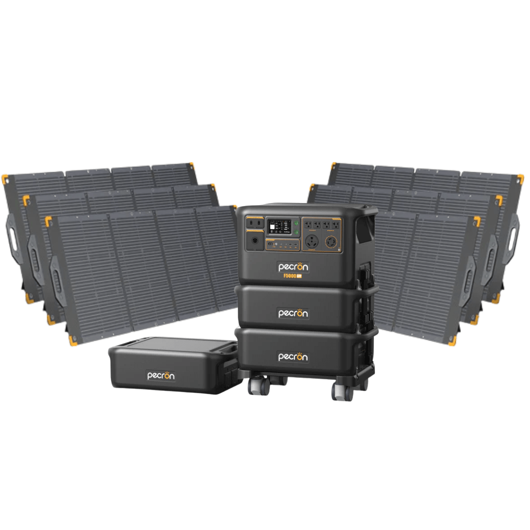 Pecron F5000LFP 7200W 5120Wh 120V/240V Portable Power Station