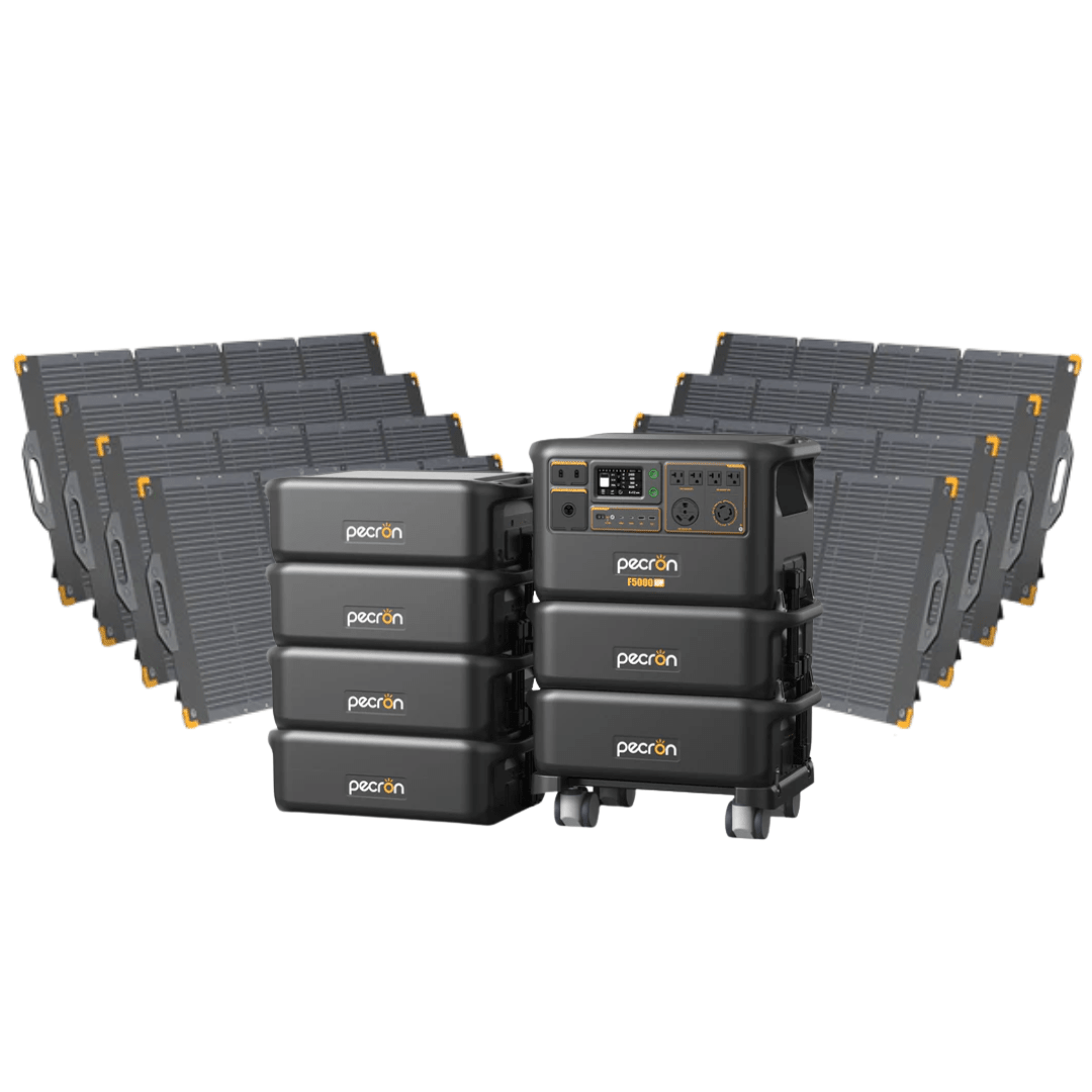 Pecron F5000LFP 7200W 5120Wh 120V/240V Portable Power Station
