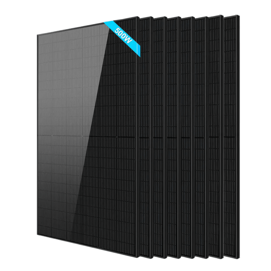 SunGoldPower 500W Monocrystalline Black PERC Solar Panel