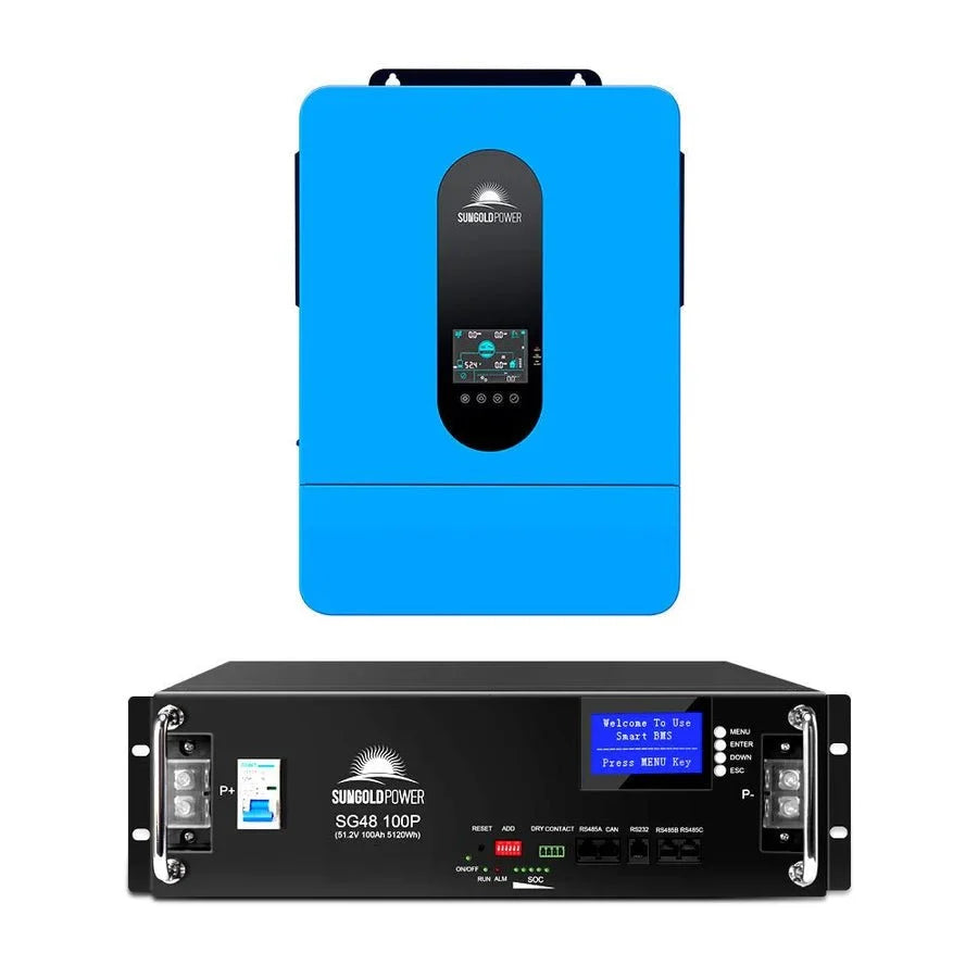 SunGoldPower 6.5kW 48V Split Phase Hybrid Solar Inverter