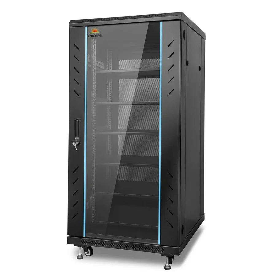 SunGoldPower Enclosed Battery Cabinet 6 Slot with Bus Bar for SG48100P/ SGH48100T